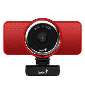 Genius Full HD Webkamera ECam 8000, 1920x1080, USB 2.0, červená, Windows 7 a vyšší, FULL